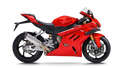 Three-cylinder,DOHC,12-valve,Oil&amp;liquid-cooled zxmoto 820RR hot red motorbike